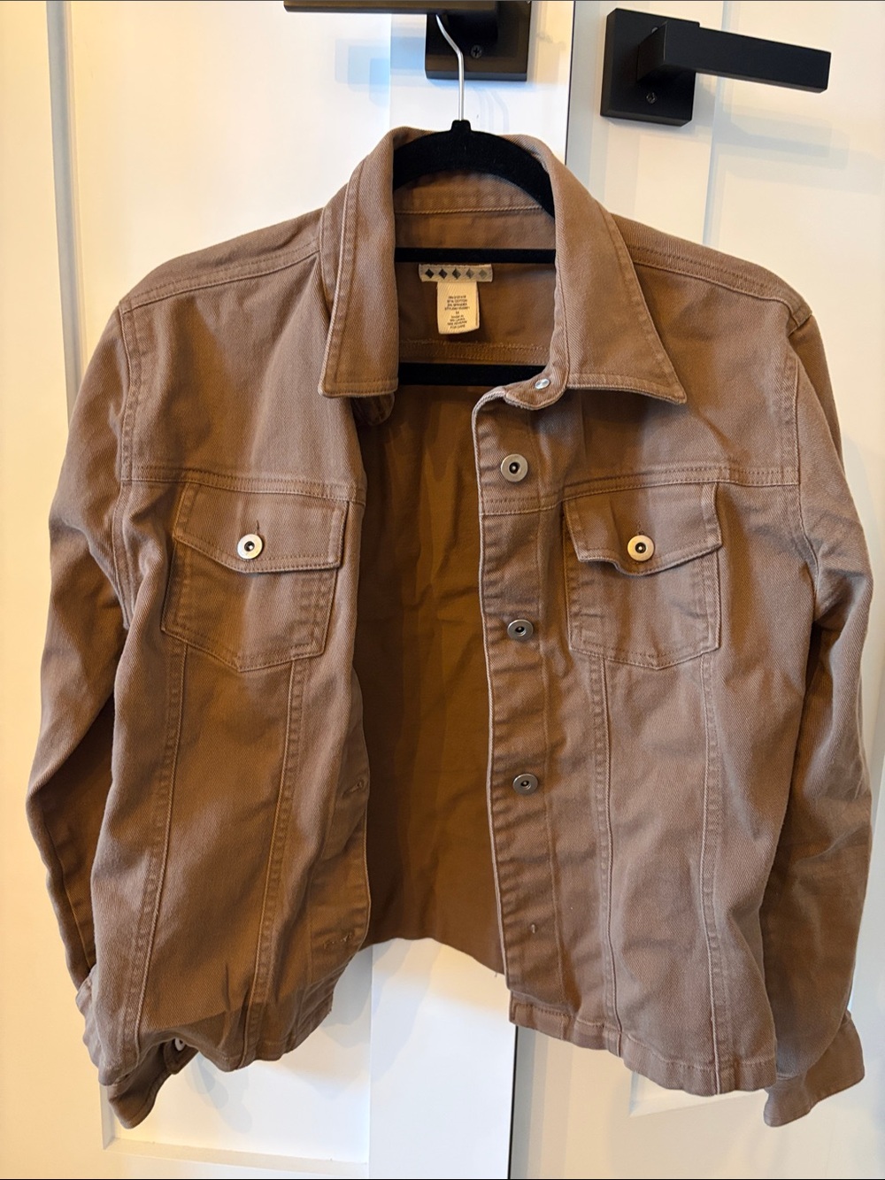 Tan Denim Jacket